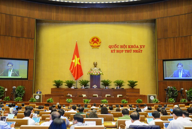 Ngày 23/7, Quốc hội thảo luận, biểu quyết về cơ cấu tổ chức của Chính phủ nhiệm kỳ mới - Ảnh 1.