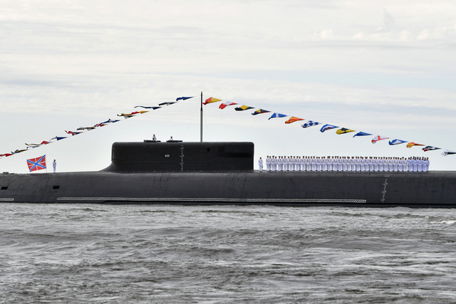 Nga long trọng tổ chức duyệt binh vinh danh Ngày Hải quân 2021 - Ảnh 8.