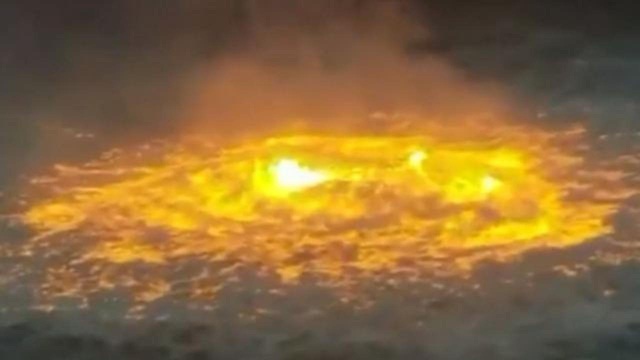 Vụ nổ đường ống dẫn khí đốt dưới đáy biển ở Vịnh Mexico - Ảnh 1.