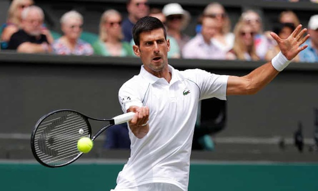 Novak Djokovic dễ dàng vào tứ kết Wimbledon - Ảnh 1.