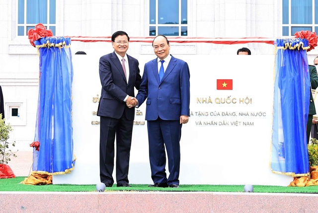 Nhà Quốc hội Lào - biểu tượng mới của quan hệ Việt Nam - Lào - Ảnh 1.