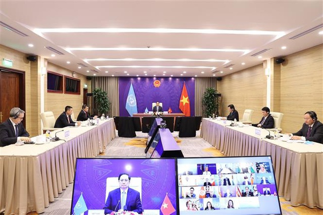 Thủ tướng Phạm Minh Chính: Việt Nam sẵn sàng hợp tác với các nước để duy trì an ninh biển - Ảnh 1.