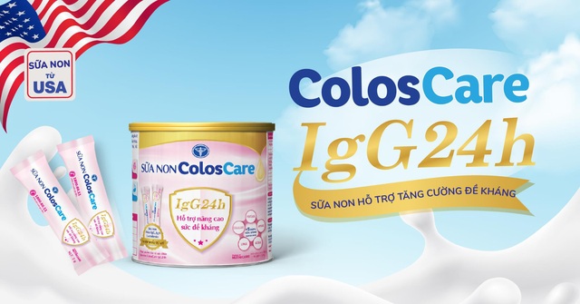 Sữa non ColosCare IgG 24h - Bạn đồng hành cho bé đề kháng khỏe những năm tháng đầu đời - Ảnh 1.