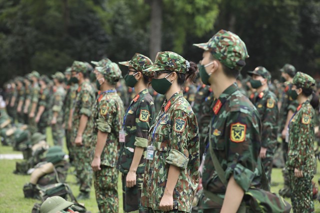Học viện Quân y xuất quân hỗ trợ TP Hồ Chí Minh và các tỉnh phía Nam chống dịch COVID-19 - Ảnh 4.