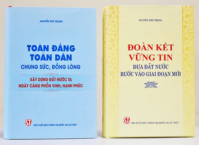Giới thiệu hai cuốn sách của Tổng Bí thư Nguyễn Phú Trọng - Ảnh 1.
