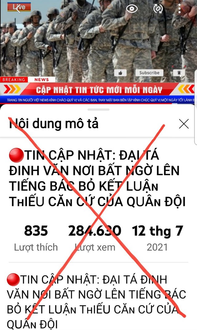 Giám đốc Công an tỉnh An Giang bác bỏ trích dẫn bịa đặt trên mạng xã hội - Ảnh 2.