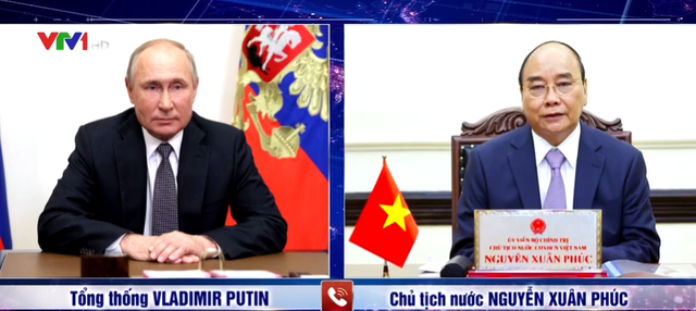 Tổng thống Vladimir Putin mời Chủ tịch nước Nguyễn Xuân Phúc thăm chính thức Nga - Ảnh 1.