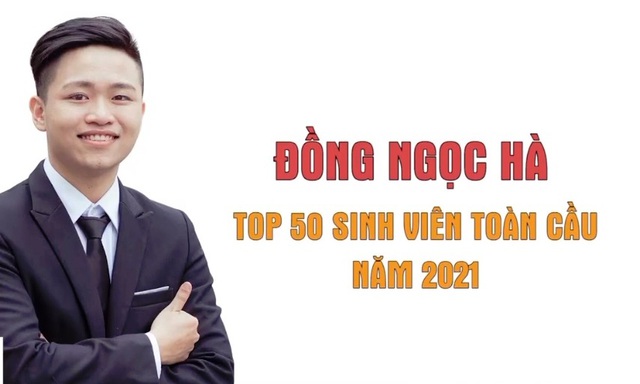 Đồng Ngọc Hà - Top 50 Sinh viên toàn cầu xuất sắc 2021 - Ảnh 1.
