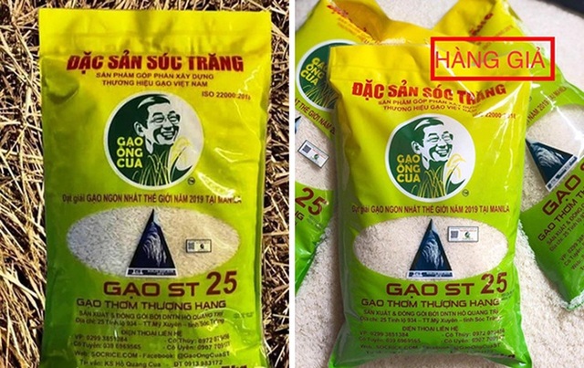 “Áo” của con cưng vừa thay đã bị làm giả, cha đẻ gạo ST25 đau đầu - Ảnh 1.