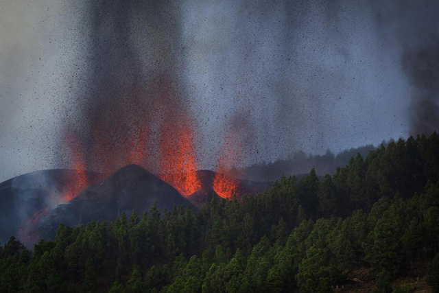 Núi lửa phun trào ở quần đảo Canaria (Tây Ban Nha), hàng nghìn người phải sơ tán - Ảnh 6.