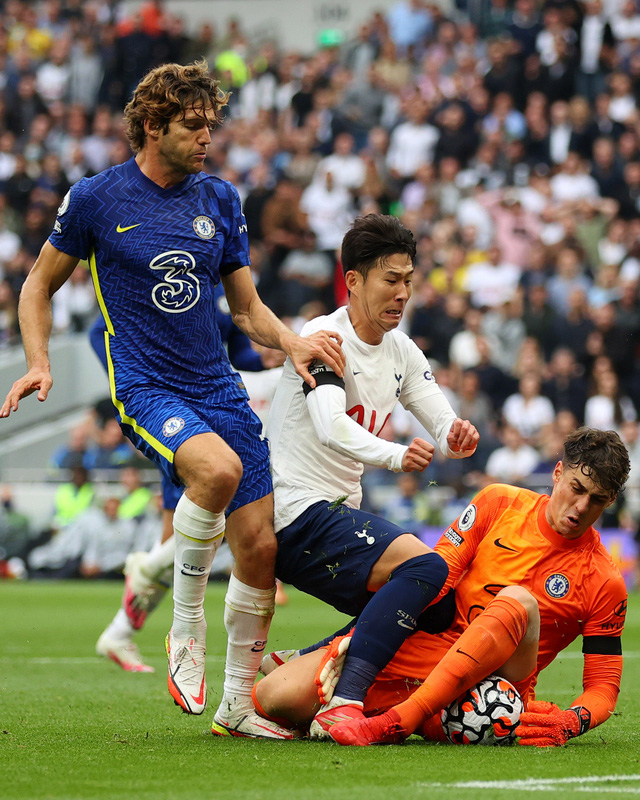 Thắng đậm Tottenham 3 bàn, Chelsea vươn lên dẫn đầu Ngoại hạng Anh cùng Liverpool - Ảnh 1.