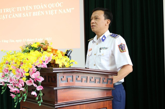 Đoàn Đặc nhiệm PCTP ma túy số 3 tích cực tham gia cuộc thi Tìm hiểu Luật Cảnh sát biển Việt Nam - Ảnh 1.