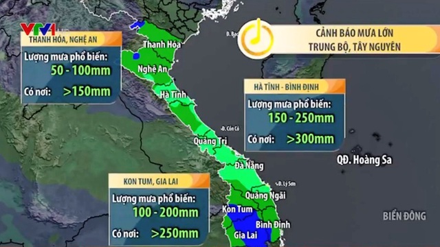 Áp thấp nhiệt đới cách Phú Yên, Bình Định 280-290 km, có thể mạnh lên thành bão trong 12 giờ tới - Ảnh 2.