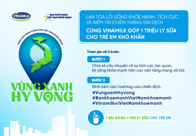 Vinamilk góp 1 triệu ly sữa cho trẻ em khó khăn với hoạt động Cùng góp điểm xanh, cho Việt Nam khỏe mạnh - Ảnh 2.