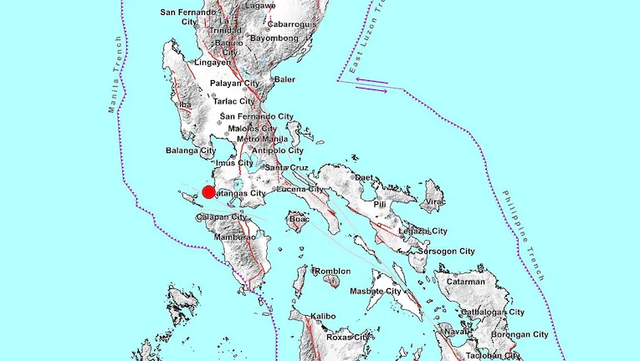 Động đất mạnh 5,7 độ làm rung chuyển khu vực phía Nam thủ đô Philippines - Ảnh 1.