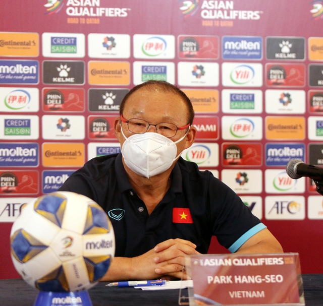 HLV Park Hang-seo khẳng định quyết tâm giành kết quả tốt trước ĐT Australia - Ảnh 1.