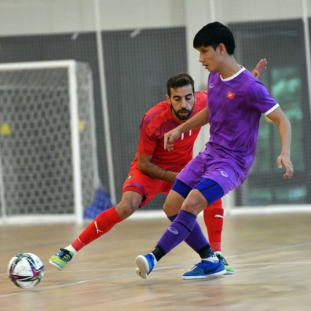 ĐT futsal Việt Nam không thể tạo bất ngờ trước ĐT futsal Morocco - Ảnh 2.