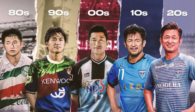 Cầu thủ già nhất thế giới Kazuyoshi Miura tiếp tục thi đấu ở tuổi 54 - Ảnh 1.