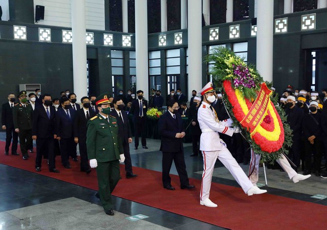 Tổ chức trọng thể Lễ tang nguyên Bí thư Trung ương Đảng, nguyên Phó Thủ tướng Chính phủ Nguyễn Côn - Ảnh 1.