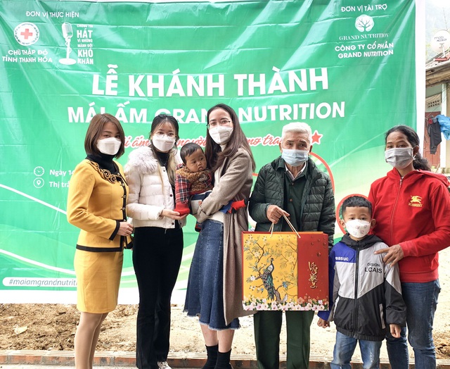 Thanh Hóa: Khánh thành nhà tình thương “Mái ấm Grand Nutrition” và trao tặng quà Tết - Ảnh 4.