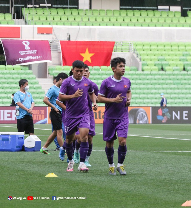 Làm quen sân chính, ĐT Việt Nam sẵn sàng cho trận gặp ĐT Australia - Ảnh 10.