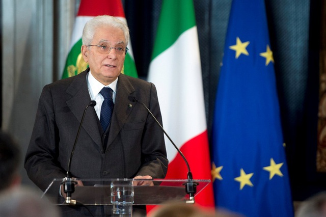 Tổng thống Italy Sergio Mattarella tái đắc cử nhiệm kỳ thứ hai - Ảnh 1.