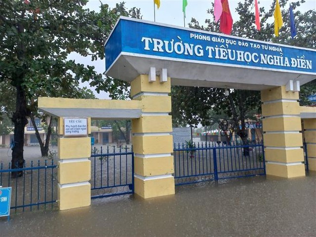 Nhiều địa phương ở Quảng Ngãi thiệt hại do mưa lớn - Ảnh 8.