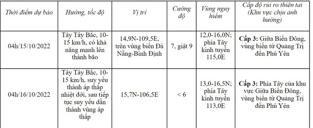 Áp thấp nhiệt đới giật cấp 9, cách đất liền các tỉnh Quảng Ngãi-Bình Định khoảng 330km - Ảnh 1.