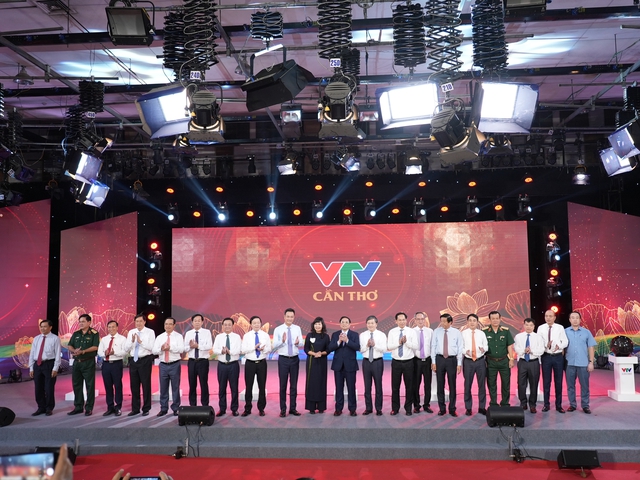 Toàn cảnh lễ ra mắt Kênh truyền hình Quốc gia khu vực Tây Nam Bộ - VTV Cần Thơ - Ảnh 12.