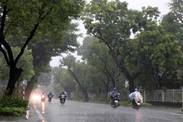 Áp thấp nhiệt đới gây mưa lớn kéo dài, ngập úng diện rộng tại miền Trung - Ảnh 3.