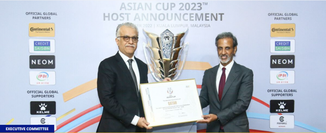 Qatar chính thức được trao quyền đăng cai Asian Cup 2023 - Ảnh 1.