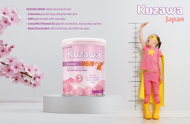 Sữa Kuzawa bổ sung đầy đủ nguồn dưỡng chất cho con phát triển toàn diện - Ảnh 3.
