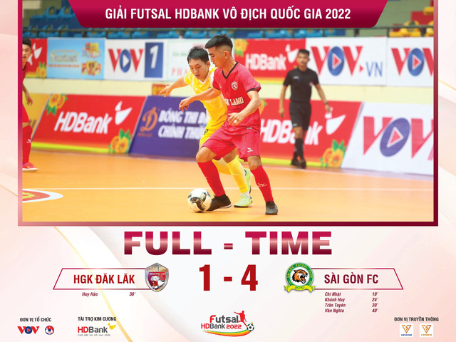 Lượt về giải futsal Vô địch Quốc gia 2022 | Zetbit Sài Gòn và Tân Hiệp Hưng khởi đầu thuận lợi - Ảnh 1.