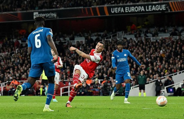 Xhaka tỏa sáng, Arsenal giành vé sớm vào vòng knock-out Europa League - Ảnh 1.