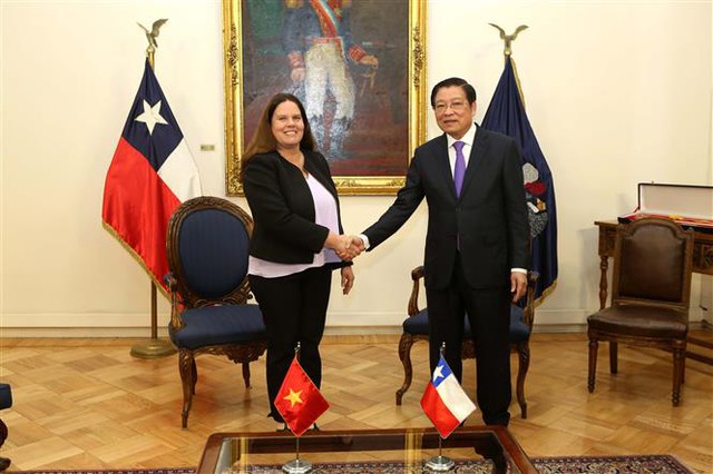 Tăng cường hợp tác với các chính đảng Chile - Ảnh 2.