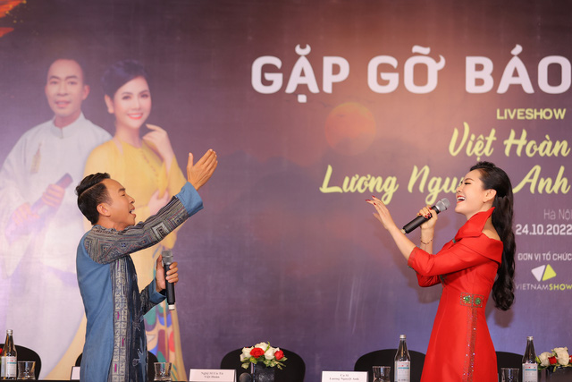 Việt Hoàn kết duyên với Lương Nguyệt Anh làm liveshow chung - Ảnh 1.