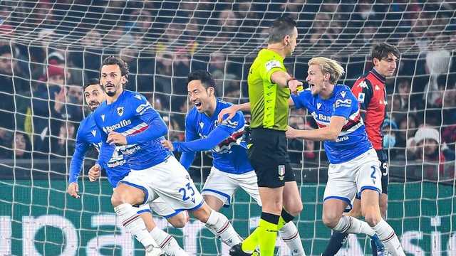 Sampdoria đẩy Cremonese xuống vị trí cuối BXH Serie A - Ảnh 1.