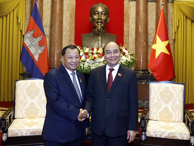 Chủ tịch nước cảm ơn Campuchia giải cứu người Việt - Ảnh 1.