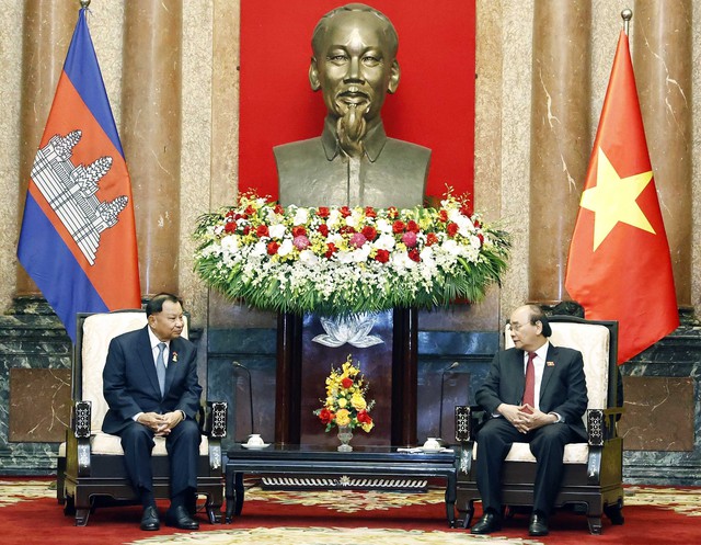 Chủ tịch nước cảm ơn Campuchia giải cứu người Việt - Ảnh 2.