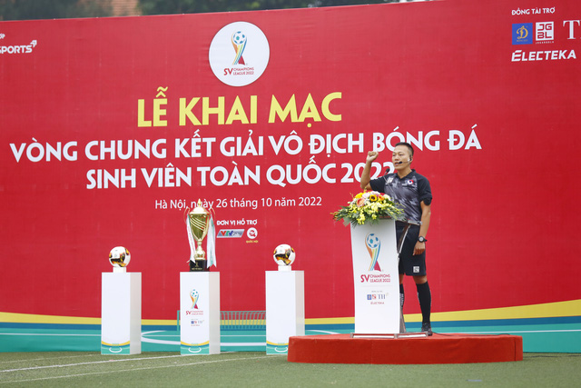 Khai mạc VCK giải vô địch bóng đá sinh viên toàn quốc 2022 - Ảnh 4.