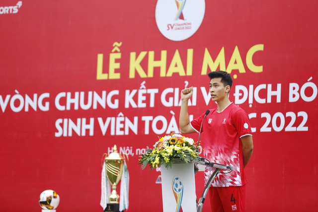 Khai mạc VCK giải vô địch bóng đá sinh viên toàn quốc 2022 - Ảnh 5.