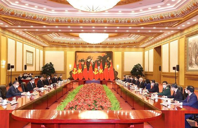 Đại sứ Trung Quốc tại Việt Nam: Thúc đẩy mạnh mẽ quan hệ đối tác hợp tác chiến lược toàn diện Trung - Việt - Ảnh 1.