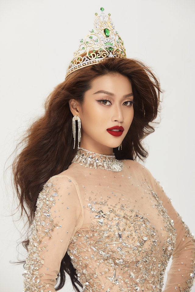 Nhan sắc tân Hoa hậu Thiên Ân trước ngày đi thi Miss Grand International 2022 - Ảnh 4.