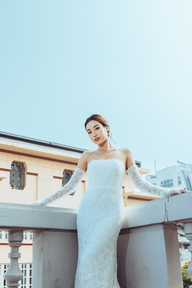 Hoa hậu Đỗ Mỹ Linh tung bộ ảnh diện váy cưới - Ảnh 9.