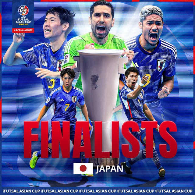ĐT futsal Nhật Bản đối đầu Iran tại chung kết futsal châu Á 2022   - Ảnh 2.
