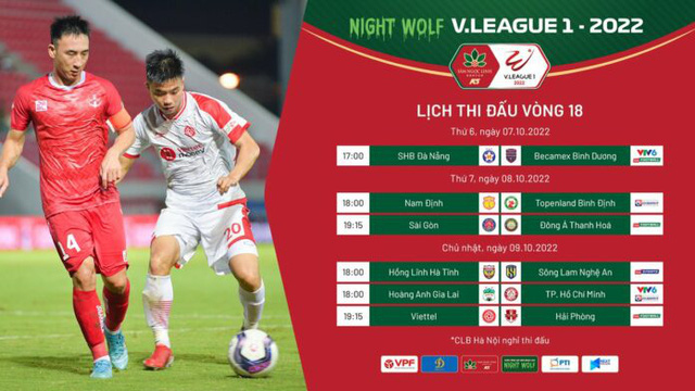 Trước vòng 18 Night Wolf V.League 1-2022: Những trận quyết đấu!  - Ảnh 1.