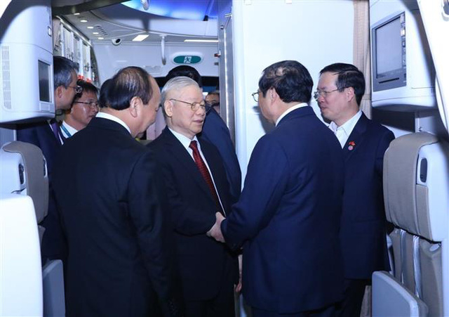 Tổng Bí thư Nguyễn Phú Trọng kết thúc tốt đẹp chuyến thăm chính thức nước Cộng hòa Nhân dân Trung Hoa - Ảnh 1.