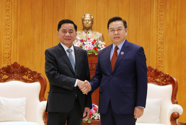 Giữ gìn và vun đắp mối quan hệ tốt đẹp giữa Việt Nam và Lào - Ảnh 1.