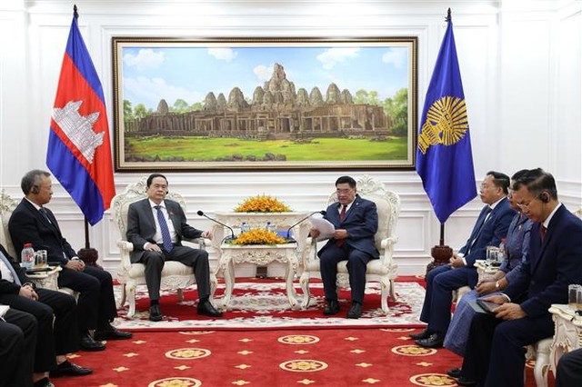 Tăng cường hợp tác nghị viện Việt Nam - Campuchia - Ảnh 2.