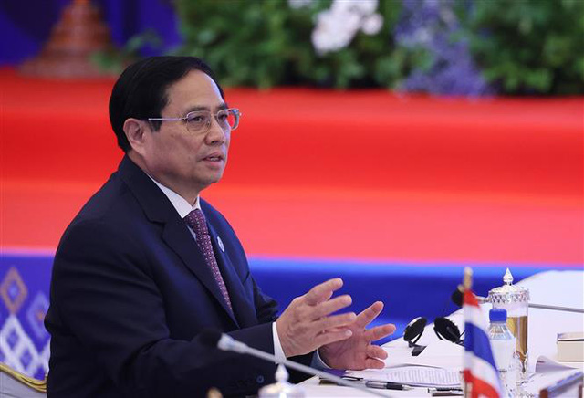 Thủ tướng Phạm Minh Chính dự Hội nghị Cấp cao ASEAN - Đông Á (EAS) lần thứ 17 - Ảnh 6.